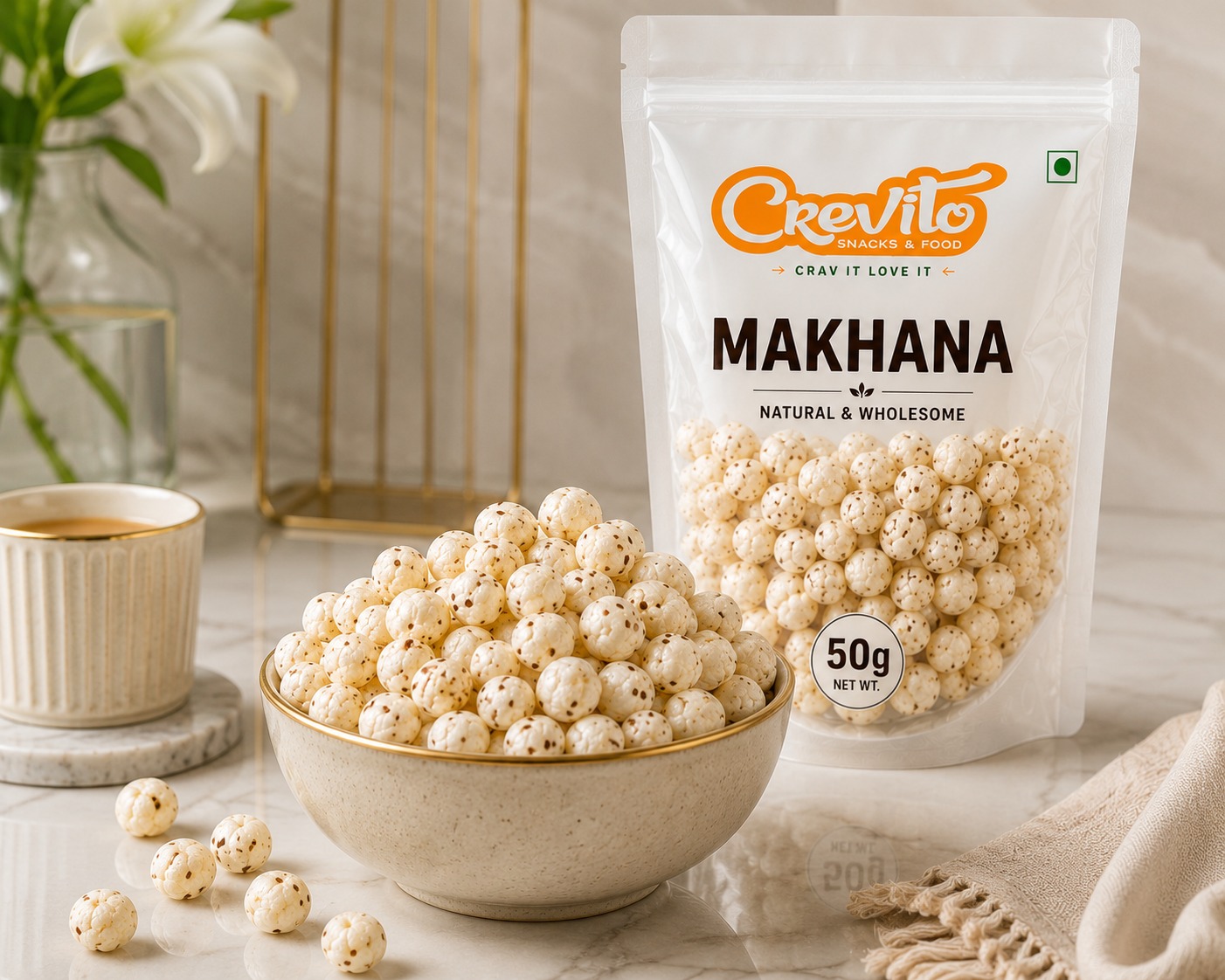 Raw Makhana